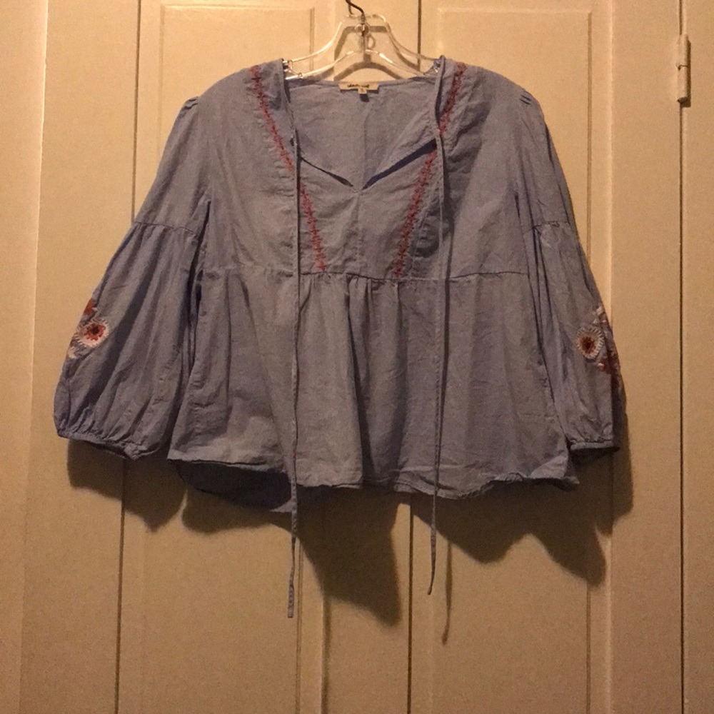 Bleua ciel top